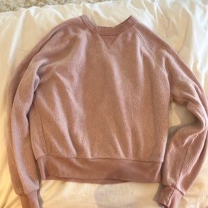 Alternative apparel soft blush sweater. Gently worn. Super soft and cozy.